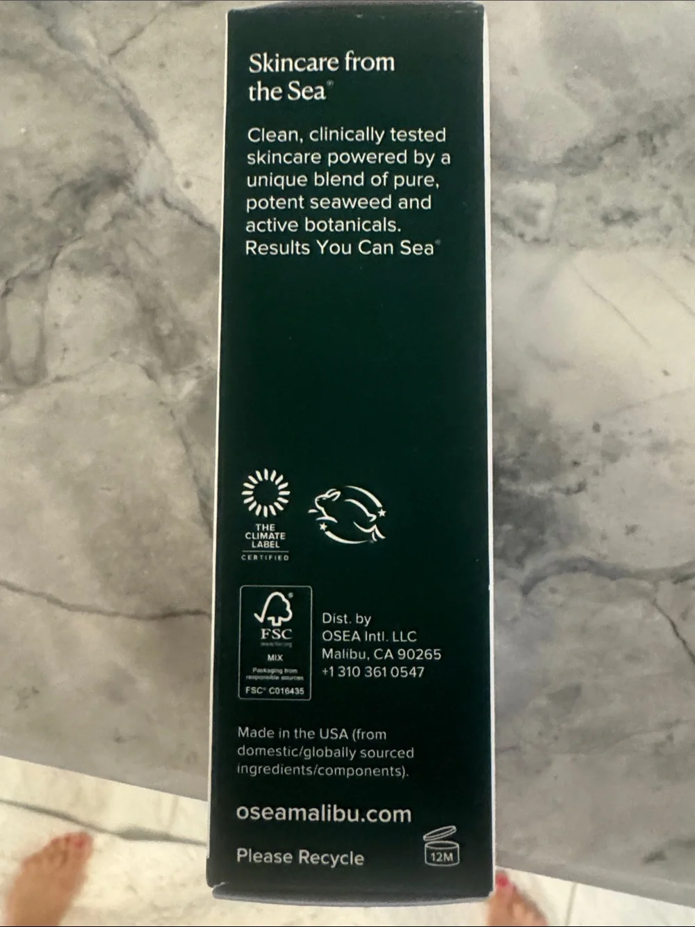 OSEA Hyaluronic Body Serum. Never opened.